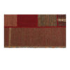 Tapis Kilim Persan Patchwork Tissé à la Main Rouge Brique