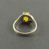 Bague en Citrine Jaune en Argent pour Femme