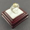 Bague en Citrine Jaune en Argent pour Femme Gelareh