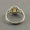 Bague en Citrine Jaune en Argent pour Femme Kamand