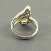 Bague en Citrine Jaune en Argent pour Femme