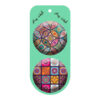 Badge à Épingle Traditionnel Persan avec Motif Intriqué (2 pièces)