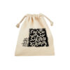 Sac de rangement en coton à cordon - Écologique et réutilisable