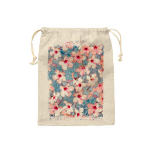 Sac de rangement en coton à cordon – Écologique et réutilisable