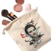 Sac de rangement en coton à cordon - Écologique et réutilisable avec Motif Homayoun Shajarian