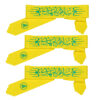 Bandeau Islamique Shia pour Musulmans Shia - Salam Ya Mahdi Yellow (21x)