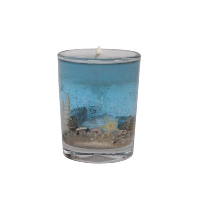 Bougie Parfumée en Pot au Design Océan – Parfaite pour les Cadeaux et la Décoration
