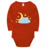 Ensemble de 5 bodies bébé à épaules rabattables manches longues