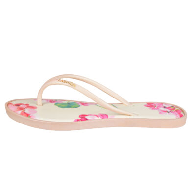 Tongs duveteuses pour femmes