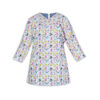 Uniforme vétérinaire à col en V pour femme avec bonnet – Classique et confortable