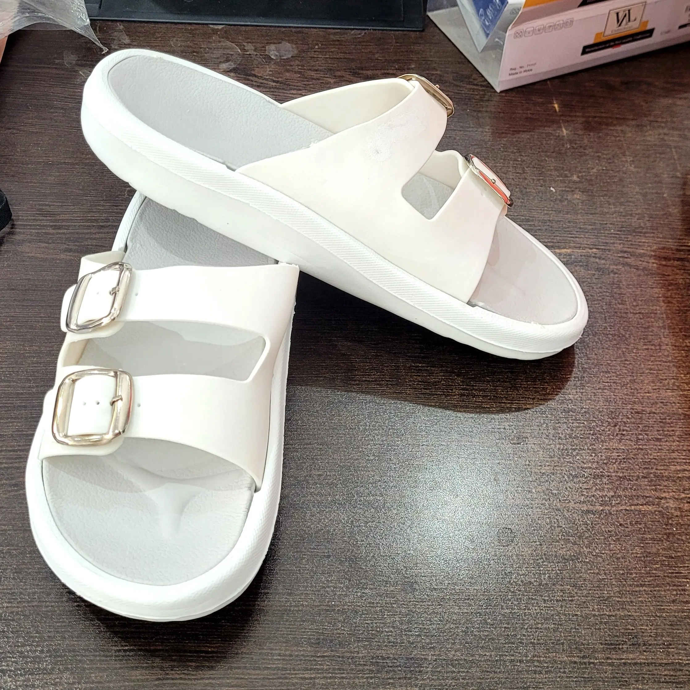Sandales Ihram blanches pour le Hajj Umrah pour hommes G440
