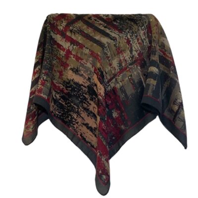 Women’s Scarf – Abstract Design for Daily Wear, Soft Touch