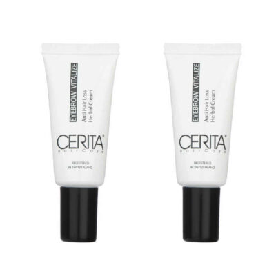 Cerita Crème pour Sourcils aux Plantes & Fortifiante 20 ml (x2)