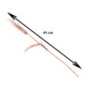 Decorative Copper Wheat Flower Handcrafted for Home Decor (x3)