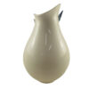 Vase en porcelaine décoratif avec design Papillon & Fleur