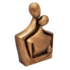 Figurine décorative de couple romantique - Sculpture d'amour et de romance