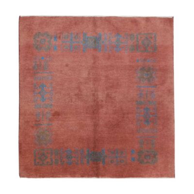 Tapis en laine Gabbeh persan authentique tissé à la main avec bordure