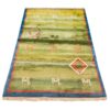 Tapis en laine Gabbeh persan tissé à la main en Fars motifs animaliers