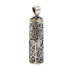 Bijou en argent islamique avec Hirz de l'Imam Jawad (A.S) pour les musulmans chiites