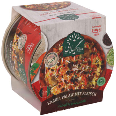 Kabuli Pulao à la viande – Plat en conserve, 350g (paquet de 5)
