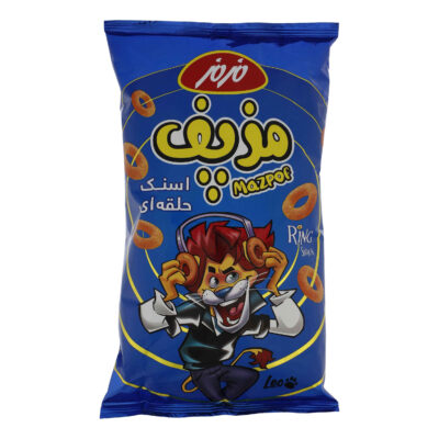 Maz Maz Hoops Iranien Pofak – Snack de Fromage Soufflé, 85 gr (15x)