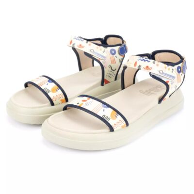 Sandales Casual à Talon Compensé pour Femmes Modèle Dandy