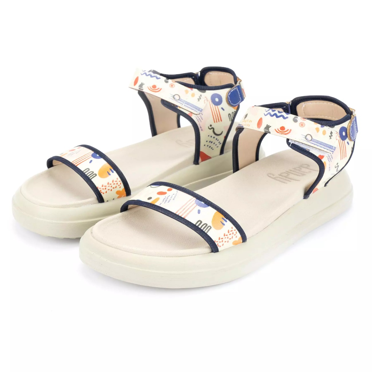 Sandales Casual à Talon Compensé pour Femmes Modèle Dandy