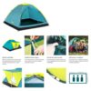 Tente de Camping Pavillo pour 3-4 Personnes pour Backpacking et Randonnée