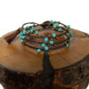 Bracelet Perlé pour Femme – Design Turquoise
