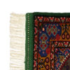 Tapis persan avec laine noué à la main original à Golestan Médaillon