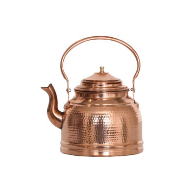 Bouilloire en cuivre persan durable pour cuisinière traditionnelle martelée Armeen