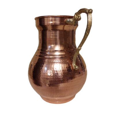 Carafe en cuivre perse martelé