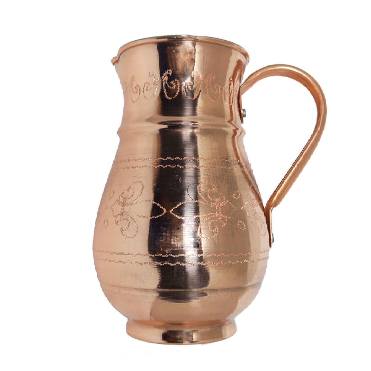 Carafe en cuivre perse martelé Nozar