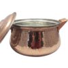 Marmite persane en cuivre - Modèle de cuisson traditionnel martelé Hamoon