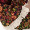 Manto persan brodé pour femmes avec design Paisley