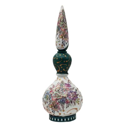 Contenant Persan Surma Dani en Bois pour Garder le Kohl Traditionnel (x2)