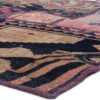 Tapis Persan Vintage Patchwork Noué à la Main Géométrique