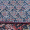 Tapis Persan Vintage Patchwork Noué à la Main Géométrique