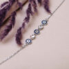 Bracelet en Argent pour Femmes - Design Œil Malin