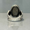 Bague en Argent Persan Faite Main I avec Turquoise de Neyshabur