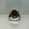 Bague en Argent Persan Faite Main 92-2 avec Turquoise de Neyshabur
