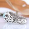 Bague en Argent Persan Faite Main AM_4605 pour Homme avec Turquoise de Neyshabur