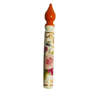 Contenant Persan Surma Dani en Bois pour Garder le Kohl Floral (x2)