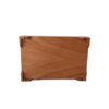 Porte-stylo en bois persan fait main pour bureau - Art Khatamkari Élégance, Design Floral