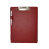 Leather Clipboard with Navy Blue Pen