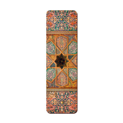 Marque-page en bois artistique inspiré du style persan – Design traditionnel