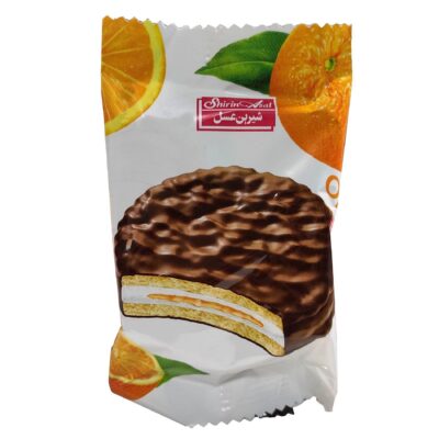 Biscuit enrobé de chocolat Shirin Asal à la saveur d’orange, 22 gr (x60)