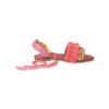Sandales Plates Slingback avec Design Boho faites à la main