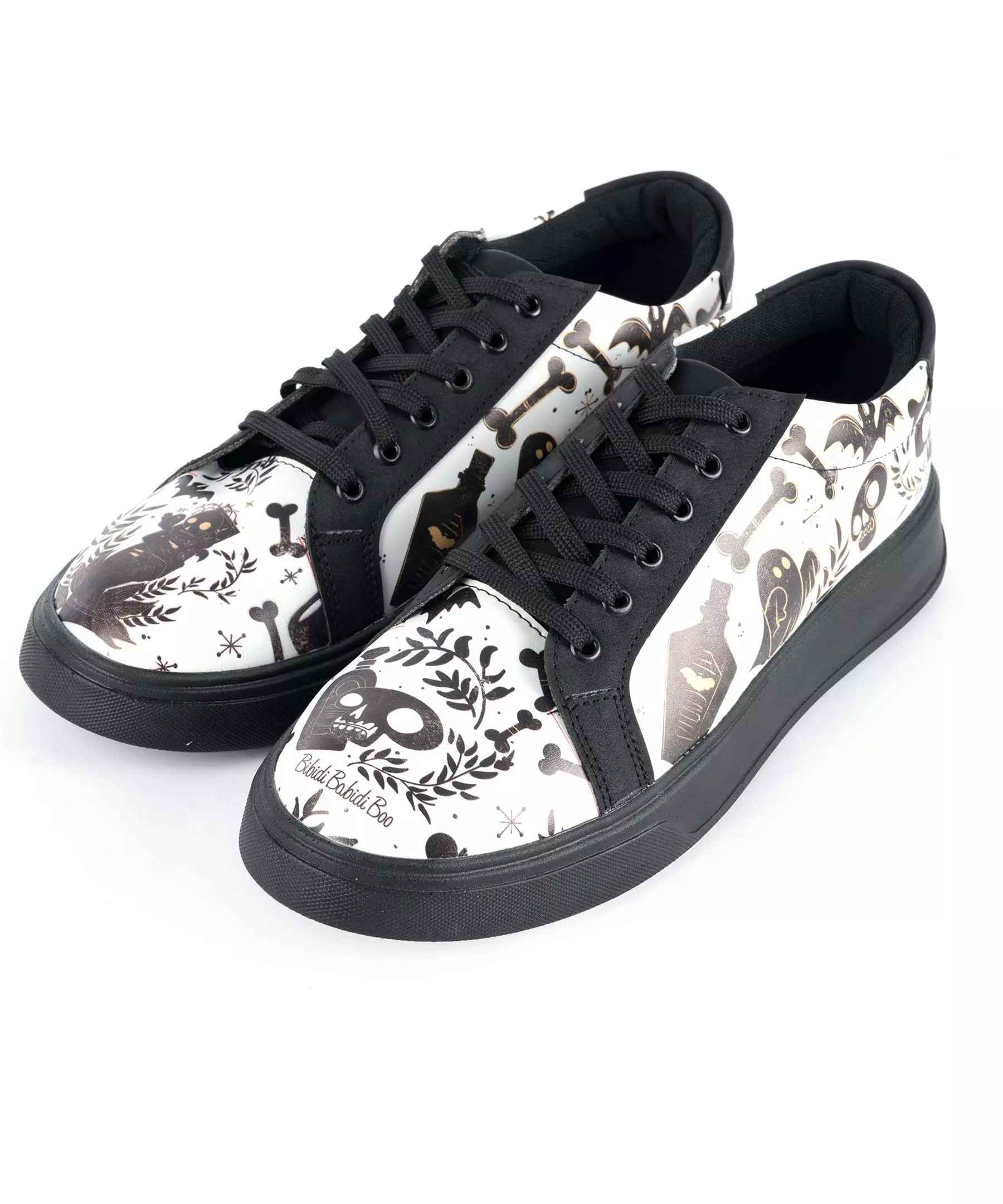 Sneakers avec Imprimé Graffiti – Chaussures Décontractées Chic pour Femmes Modèle Halloween