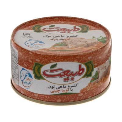 Morceaux de thon et haricots cuits à la sauce tomate – Tabiat (12 unités, 180g chacun)